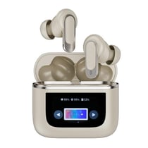 Ecouteurs Bluetooth Écran Tactile ANC Or Champagne Son 3D Immersif Or YONIS