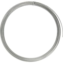 Fil d'aluminium, plat, L : 3,5 mm, ép. 0,5 mm, argent, 4.50 m/ 1 rouleau