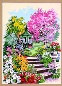 Canevas antique La gloriette 45x60cm