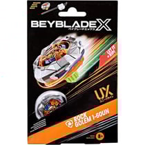 Toupie beyblade x rock golem 1-60un ux - type défense - pack toupie et lanceur - hasbro g1676