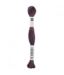 Fil à broder mouliné Uni - Rico Design 097 Violet