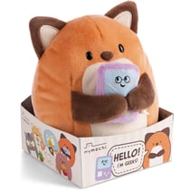 Peluche Renard Geeks 16 cm - Nici