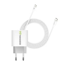 Mayaxess Chargeur Secteur pour Pixel 8 20W + Câble USB-C 1m Blanc