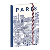 CARNET A6 - 192 PAGES Docteur Paper - 10x15 cm - avec élastique