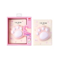 Carnet de Notes Kawaii Girly Squishy - Patte de Chat