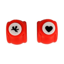 MégaCréa DIY - Perforatrice mini Coeur et ange x2pièces