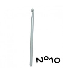 Crochet - 15cm - n°7.00 à 10 - plastique - Distrifil taille n°10