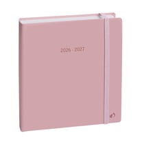 EXECUTIF SEPT COLOR ML Pastel - 16x16 cm - avec élastique - Semainier - 13 mois de août à août