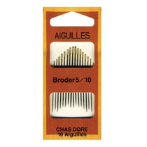 Assortiment 16 aiguilles à broder 5/10
