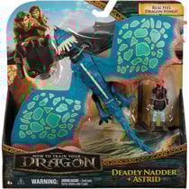 Dragons how to train your : tempete et astrid - dragon et son dresseur - dragons dream works - spin master - 20153596