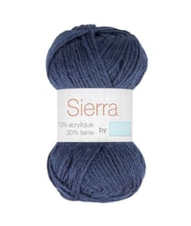 Pelote de laine à tricoter Tricot SIERRA - Distrifil 28711 Bleu