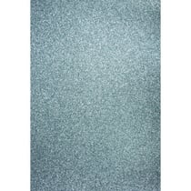Rayher - Papier cartonné pailleté A4 Bleu pigeon