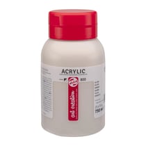 Peinture acrylique - Argent - 800 - Pot de 750 ml - Talens Art Creation