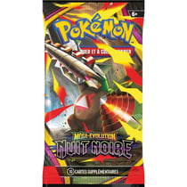 Booster Pokémon Méga-Évolution ME05 - Nuit Noire - Cartes à collectionner française - ASMODEE