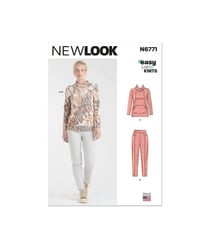 Patron New Look 6771 - Haut et pantalon du 32 au 54 FR taille n°FR 32-54