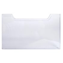 Plaque de recouvrement horizontal A4 - Cristal - Exacompta