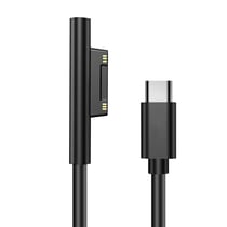 Câble de Charge USB-C 45W pour Surface Pro 7, Pro 6, Pro 5, Pro 4, Pro 3 et Go