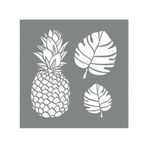 Pochoir tropical - 2 plaques