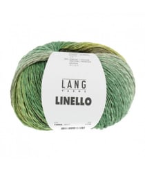 Pelote de lin et coton à tricoter Linello - 100GR - Lang Yarns 17 Vert