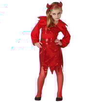 Déguisement de mini Diablesse 3-4 ans