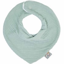 Bavoir bandana - Jeanne - vert - Sevira Kids