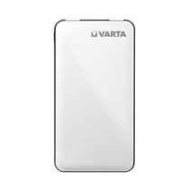 Varta Power Bank 5000 mAh avec Port Micro USB / 2 USB-A  / 1 USB-C Rapide Blanc / Argent