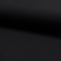 Tissu Jersey Piqué de coton spécial Polo Noir