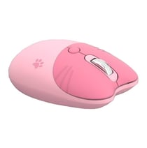 Souris Sans Fil Silencieuse 3 Boutons Rose Vitalité Économie D'énergie YONIS