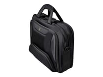 PORT Designs Sacoche PC professionnelle pour ordinateur portable MANHATTAN Toploading Backfile 14/15.6 pouces noire