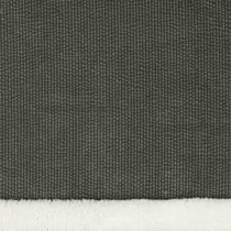 Tissu Velours Côtelé envers Doudou Cosy uni Vert kaki foncé