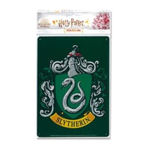 Petite Plaque Métallique Décorative Harry Potter A5 - SERPENTARD