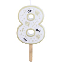 Bougie Harry Potter - chiffre 8