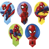 20 Décorations à Cupcakes Spiderman - Azyme