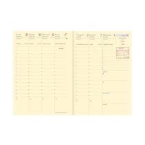 UNIVERSITAIRE PRESTIGE FR Recharge - 10x15 cm - Semainier - 13 mois de août à août