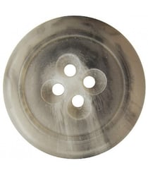 Bouton Manteau Chiné Gris 34 mm X 1 - Union Knopf Gris