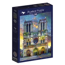 Puzzle 1000 pièces - Cathédrale Notre-Dame de Paris - Bluebird Puzzle