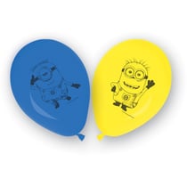 8 Ballons Lovely Minions