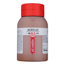 Peinture acrylique - Terre d'Ombre Brûlée - 409 - Pot de 750 ml - Talens Art Creation