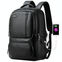 Sac À Dos Ordinateur En Cuir Anti-Vol Respirant Grande Capacité YONIS