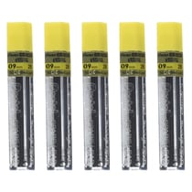 Mine de rechange Pentel Hi-Polymer Super - 0,9 mm - 2B - Lot de 5 étuis de 15 mines