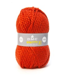 Pelote à tricoter Knitty 10 - 100GR - DMC Rouge (779)
