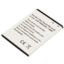 Avizar Batterie Li-ion 1950mAh pour Smartphone Alcatel Pixi 4 (5) Compatible TLI020F7 Blanc