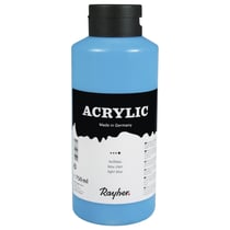 Acrylic, bleu clair, Peint.acrylique d'artistes, flacon 75ml