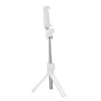 Avizar Perche Selfie avec Trépied Télécommande Bluetooth Bras Extensible 68 cm Blanc