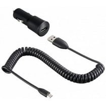 HTC Chargeur allume-cigare micro USB CCC200 Noir