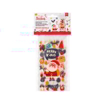 Sachet fantaisie Joyeux Noël - 20 pièces