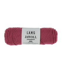 Laine à chaussettes en laine vierge de Patagonie JAWOLL - Lang Yarns 262 Rouge