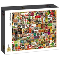 Puzzle 1500 pièces - Collage - Couleurs dans la Cuisine - Grafika