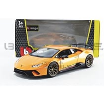 Voiture miniature de collection - LAMBORGHINI - Huracan Performante 2019 - Orange - Échelle 1/24 - Réf. 21092OR