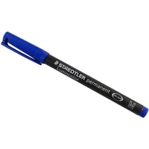 STAEDTLER Marqueur permanent 317M Lumocolor, bleu